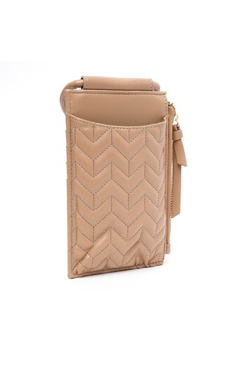 R&B Quilted Phone Crossbody Bag
