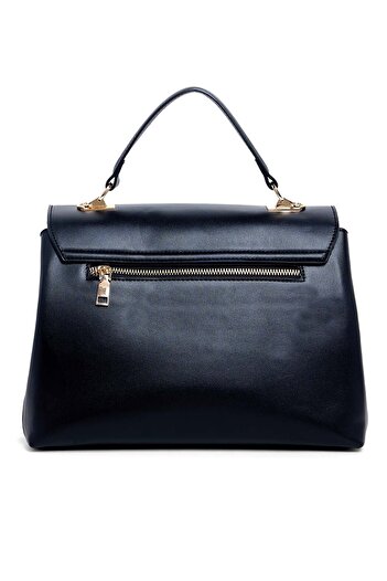 R&B Snake Print Top Handle Bag