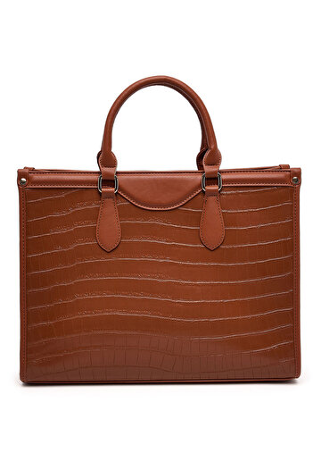 R&B Textured Satchel Bag