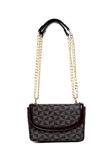 R&B Patterned Convertible Shoulder Bag