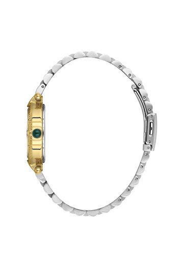 Daniel Klein Dke.1.10953-5 Metal Case Metal Cord 3 Atm Water Resistant Metallic-Gold Color Women's Wristwatch