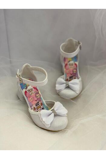 PARLAVERA Girl's Labubu Printed Heeled Shoes