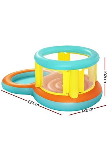 BESTWAY 7'10 x 56 x 40/2.39m x 1.42m x 1.02m jumptopia bouncer and play pool