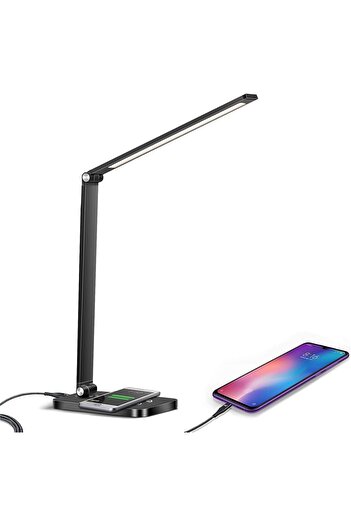 SKY TOUCH SKY-TOUCH LED Desk Lamp, Eye-Caring Office Lamp, Foldable, For Computer/Desktop, Touch Control With