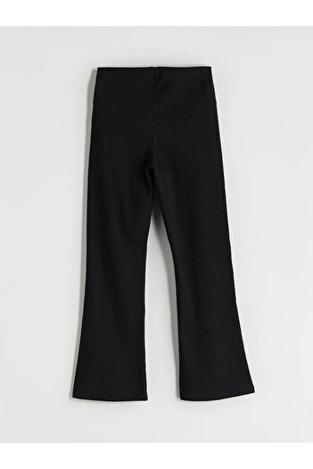 LC Waikiki Girls' Leggings with Elastic Waist and Flared Legs (W5)