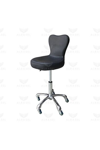 Mariani Professional Beauty Salon Adjustable Stool Black