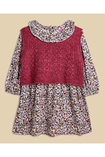 R&B 3 Piece Printed Dress Set