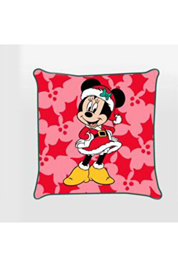 Minnie Mouse Disney Minnie Holly Christmas decorative pillow cover 40x40 cm Velvet