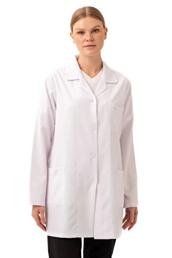 PayBuy Women's Lab Coat Work Safety Hedera Apron Doctor Student Medical
