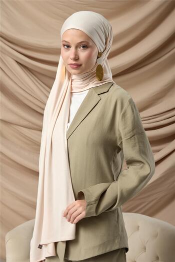 Silk Home Premium Combed Cotton Shawl 65002-12 Light Beige