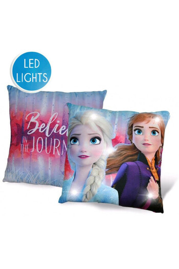 Frozen Disney LED Light Pillow, Decorative Pillow 40x40 cm