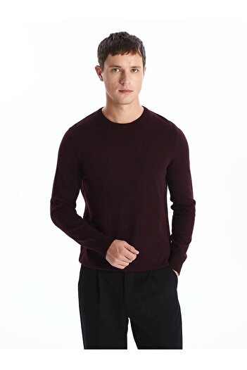 LC Waikiki Ανδρικό πλεκτό πουλόβερ LCWAIKIKI Classic Crew Neck (W5)