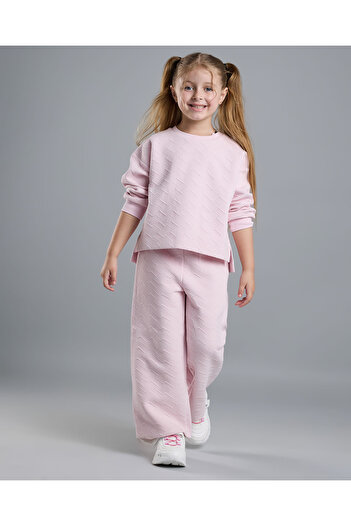 R&B Textured Sweatsuit Set