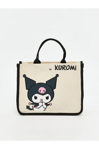 LC Waikiki Lcw Accessories Ecru Kuromi Printed Girl's Arm Bag