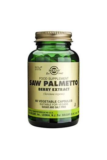 Solgar Extrakt z bobulí Saw Palmetto 60 kapslí