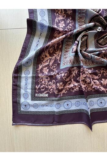 LadyCoco Soft Cotton Circle Patterned Shawl