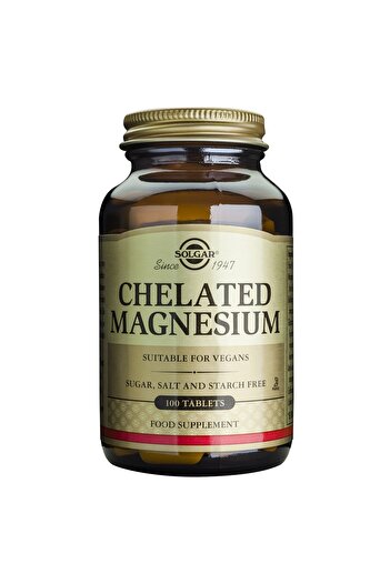 Solgar Chelátový hořčík 100 mg 100 tablet