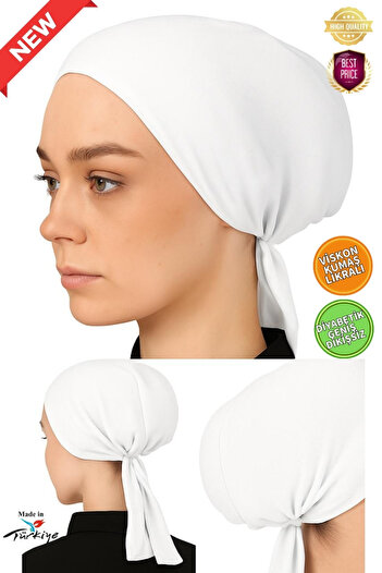hijabchi Bonetă pentru lenjerie de corp XL Wide Fit - țesătură din viscoză și lycra - bonetă pentru diabetici -