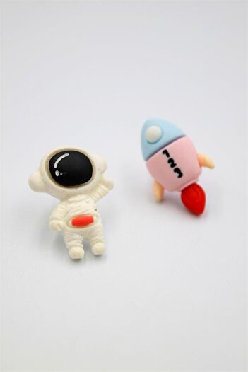 Royaleks Astronaut Dough Earrings - Multicolor