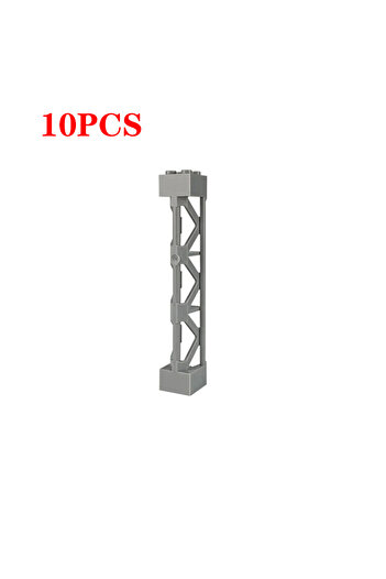 Choice1 Grey Double Sided Baseplates Bracket City Accessory Pillars MOC Parts For Military Building Blocks G