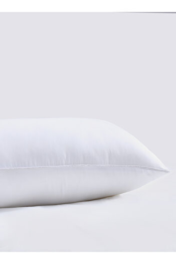Master Home Textile Microfiber Bedding Pillow for Sleeping, Fluffy Down Alternative Filling Breathable Pillow