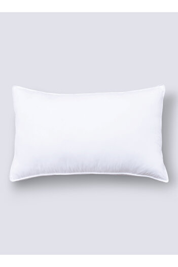 Master Home Textile Cotton Pillow for Sleeping – Fluffy Down Alternative Filling, 1 Piece