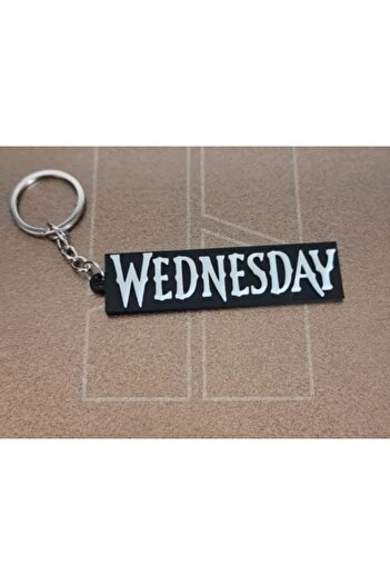CosmosCraft Wednesday Keychain, Plastic