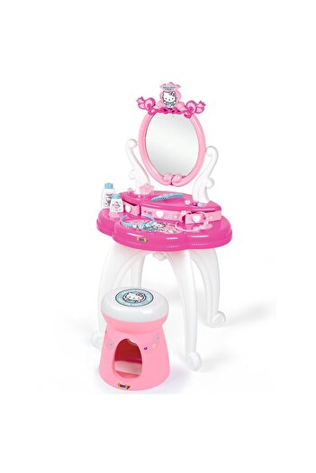 Smoby Toy Makeup Table Hello Kitty Hairdresser 2 in 1
