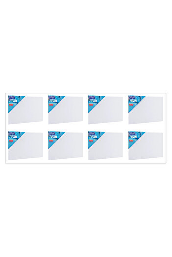 KRAF 8 Adet 25x35 Ekonomik Tuval Seti