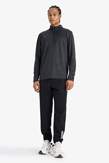 DeFacto Defactofit Slim Fit Tight Fit Zipper Pocket Woven Sports Jogger Sweatpants F1288Ax25Au