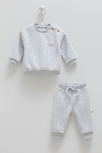Caramell 3 Thread Raised Baby Boy Set (3-24 Months)