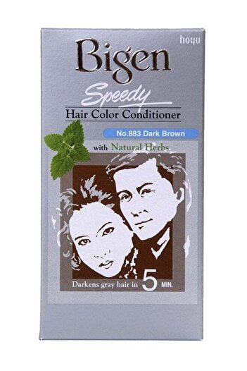 BİGEN Speedy Hair Colour Conditioner With Natural Herbs 883 Dark Brown 80grams