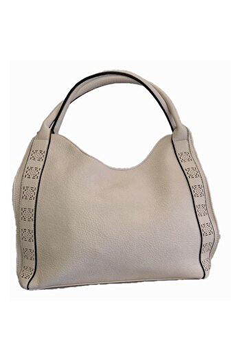 OEM Large Bag, Cream, Leather