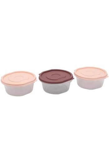 cc bin shihon CC-Bin Shihon 3-Piece Food Container Set, Multicolour
