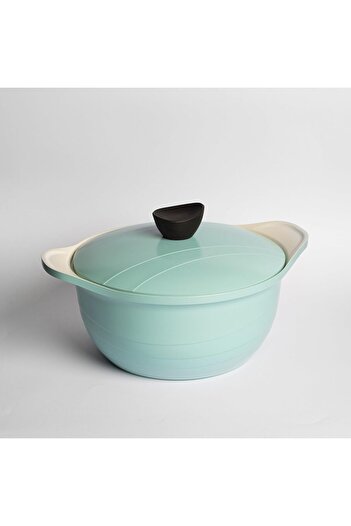 cc bin shihon Korean Ceramic Cooking Pot with Non-Stick Glass Lid | High-Quality Cast Aluminum Cookware | Ceramic