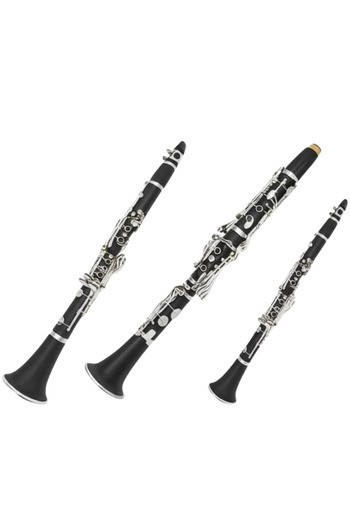 MegArya Student B♭ Clarinet – 17-Key Beginner Clarinet with Ebonite Body & Nickel-Plated Keys