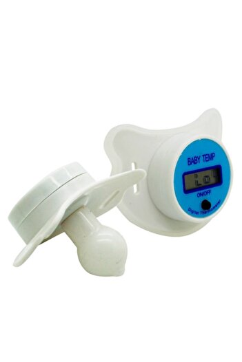 SSMEDIA Electronic thermometer pacifier, blue