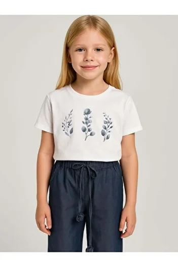 Zekids Girl's T-Shirt and Pants Set