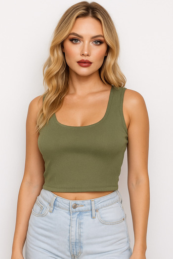 SY Crop Square Collar