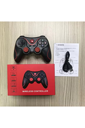 Generic X3 All-in-one Wireless Bluetooth Gamepad Support PC Android Computer Switch Manufacturers-X3 Black