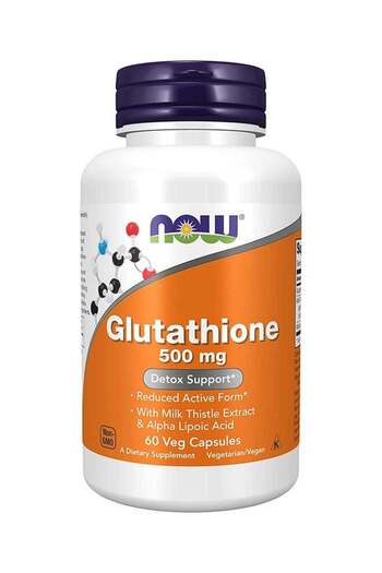 Now Foods Glutathione 500mg 60 Veg Capsules