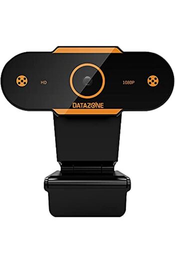 Datazone كاميرا ويب عالية الدقة، كاميرا ويب بدقة 1080 بكسل، كاميرا ويب USB للكمبيوتر الشخصي مع ميكروفون، كمبيوتر محمول مكتبي، كاميرا فيديو عالية الدقة، ستريا