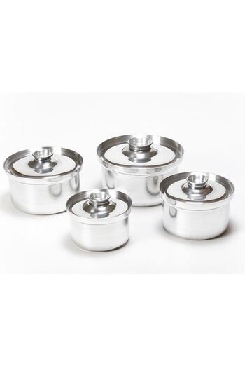 Generic Aluminum Pots Set 4 Pieces Gulf Refrigerator