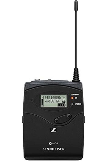 Sennheiser EW 112P G4-G Wireless Microphone Set, Mono, Black