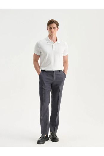 LC Waikiki Southblueecru Polo Neck Men's T-Shirt