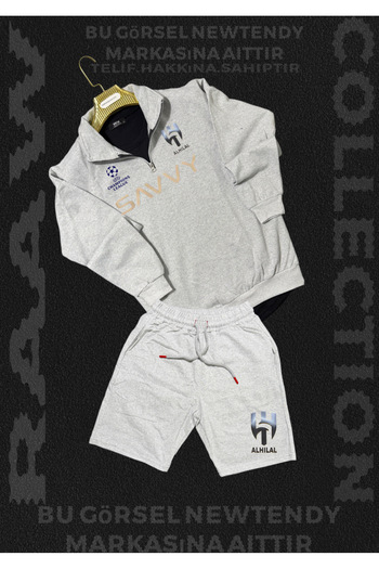 Minikelya Unisex Sports Set Inspired by Al Hilal |   Sports Set for Both Sexes Inspired by the Crescent – Limited Edition