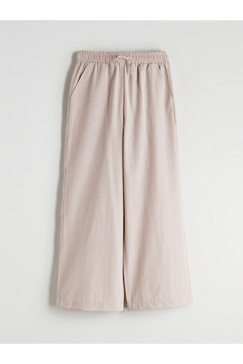 LC Waikiki Sparkling Choices from Shining Store |   Plaid Girls' Pants with Elastic Waist