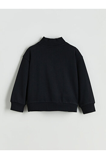 LC Waikiki Stand Collar Girl's Sweatshirt