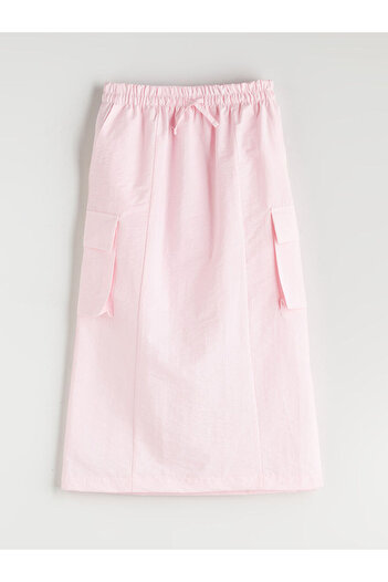 LC Waikiki Quality Parts from Celebi Store |   Girls' Cargo Skirt with Elastic Waist