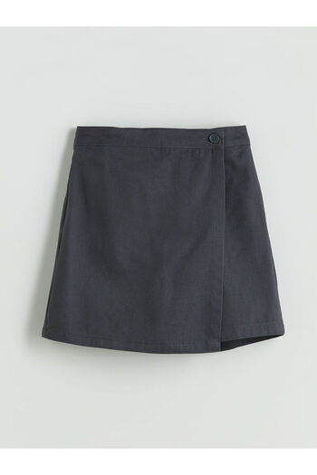 LC Waikiki Sparkling Selections from Shining Store |   Basic Gabardine Girl's Shorts Skirt